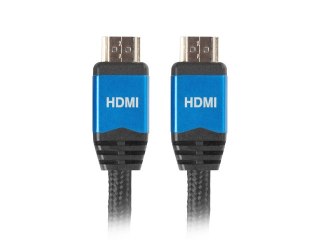 KABEL HDMI M/M V2.0 1.8M PEŁNA MIEDŹ CZARNY PREMIUM LANBERG