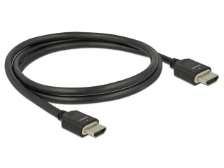 KABEL HDMI M/M V2.1 1M 8K 60HZ CZARNY DELOCK