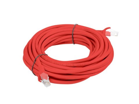 PATCHCORD KAT.5E UTP 5M CZERWONY FLUKE PASSED LANBERG