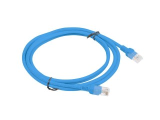 PATCHCORD KAT.6 UTP 2M NIEBIESKI FLUKE PASSED LANBERG