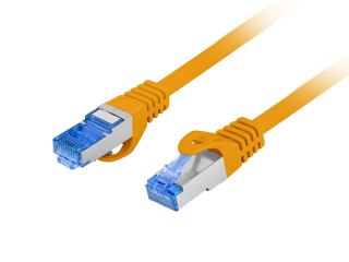 PATCHCORD KAT.6A S/FTP LSZH CCA 1.5M POMARAŃCZOWY FLUKE PASSED LANBERG