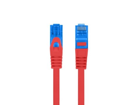 PATCHCORD KAT.6A S/FTP LSZH CCA 20M CZERWONY FLUKE PASSED LANBERG