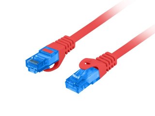 PATCHCORD KAT.6A S/FTP LSZH CCA 20M CZERWONY FLUKE PASSED LANBERG