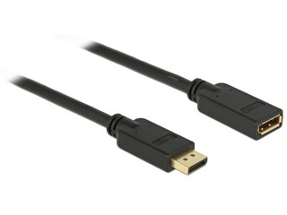 PRZEDŁUŻACZ DISPLAYPORT M/F 20 PIN V1.2 1M 4K DELOCK