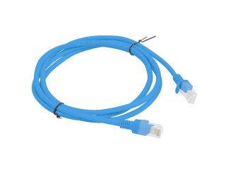 PATCHCORD KAT.6 UTP 1.5M NIEBIESKI FLUKE PASSED LANBERG