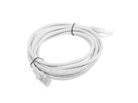 PATCHCORD KAT.6 UTP 3M SZARY FLUKE PASSED LANBERG