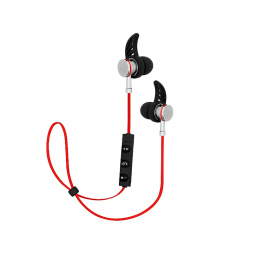 BLOW Słuchawki douszne SPORT-FIT Bluetooth 4.1 czarno-czerwone