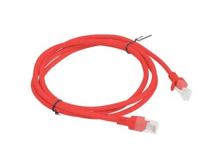 PATCHCORD KAT.5E UTP 1.5M CZERWONY FLUKE PASSED LANBERG