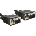 Cablexpert przewód VGA - VGA, kabel video z filtrem przeciwzakłóceniowym x2, 1.8M, czarny