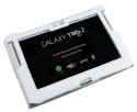 Etui białe dedykowane do Samsung Galaxy Tab P5100 (skóra naturalna)