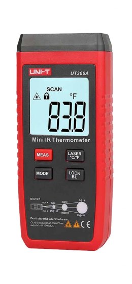 Uni-t Miernik temperatury na podczerwień Uni-T UT306A