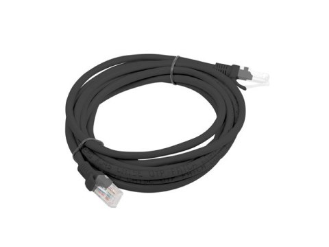 PATCHCORD KAT.5E UTP 3M CZARNY FLUKE PASSED LANBERG