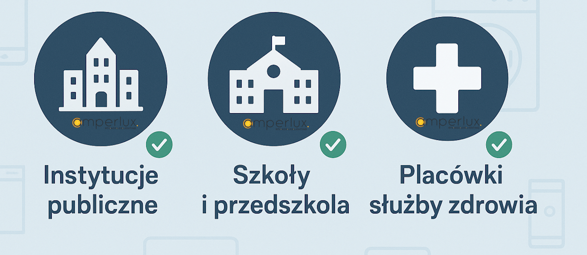 instytucje piktogramy przedstawiające